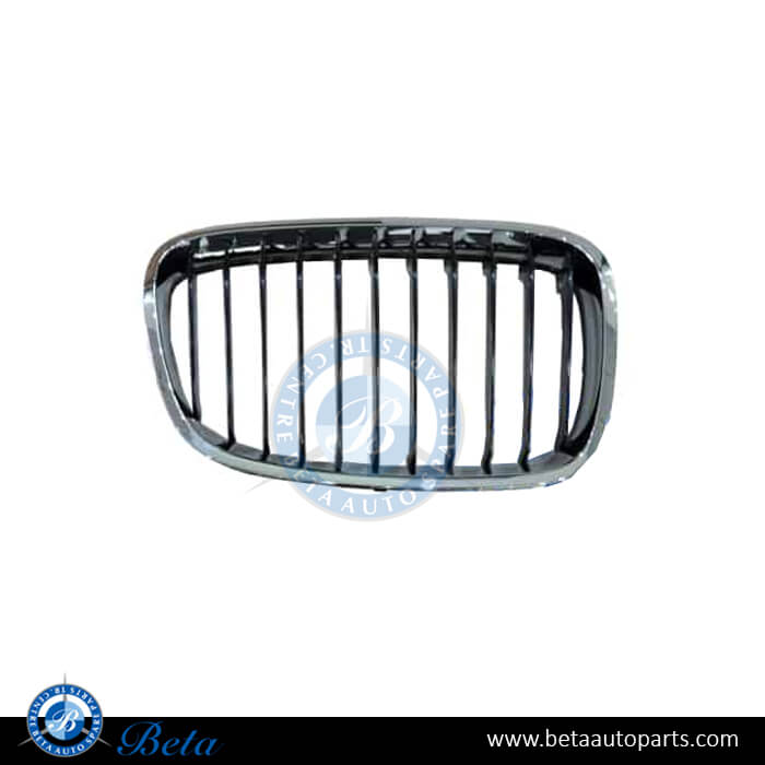 Right Side Grille - Black and Chrome for BMW 1 Series F20/F21 2012-2014 models, Part Number 51137239022 Right Side Grille - Black and Chrome for BMW 1 Series F20/F21 2012-2014 models, Part Number 51137239022